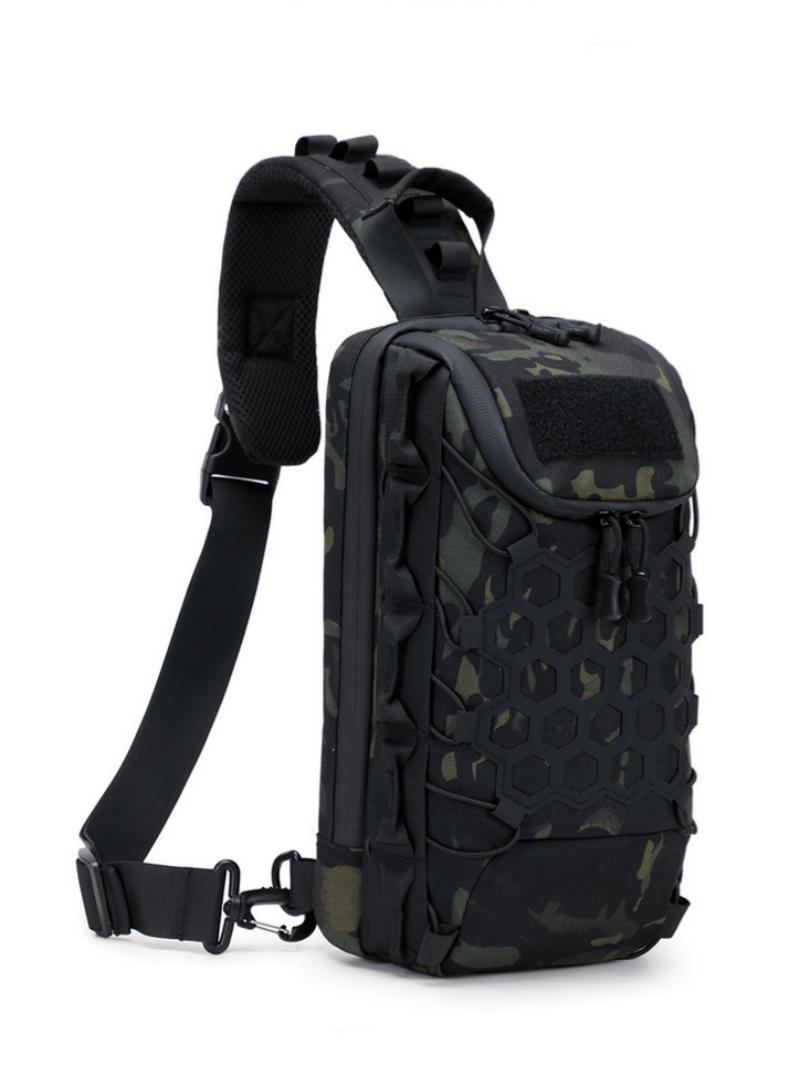 Edc Carry Kit - Homefish Neue taktische Outdoor-Brusttasche, Sling-Schulterrucksack, EDC-Umhängetasche