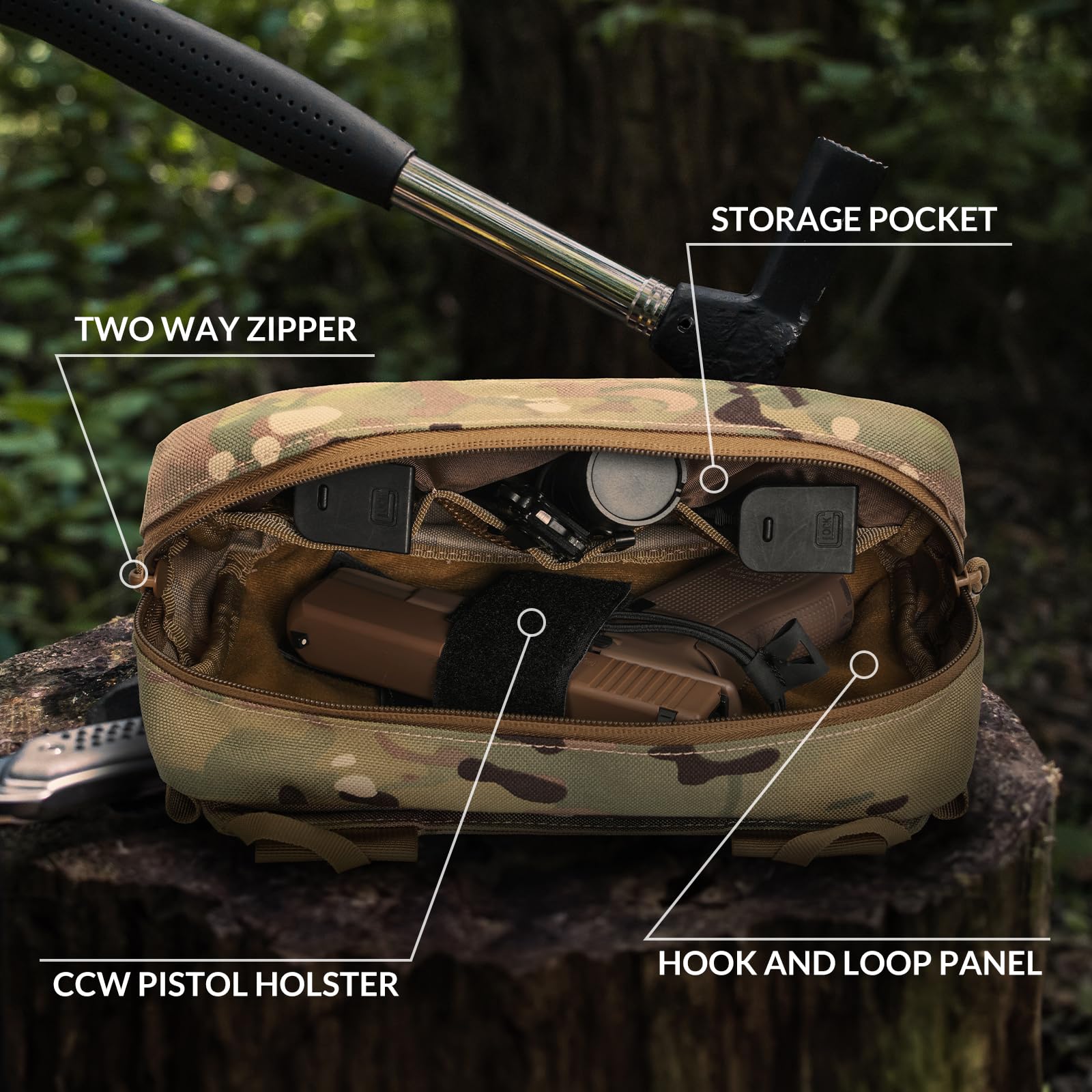 Taktische Gürteltasche, verdec – Edc Concealed Carry Sling Bag Bewertung und Preis